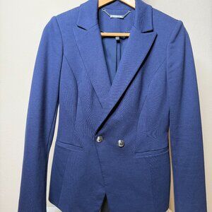 White House Black Market Navy Blue Blazer Size 0